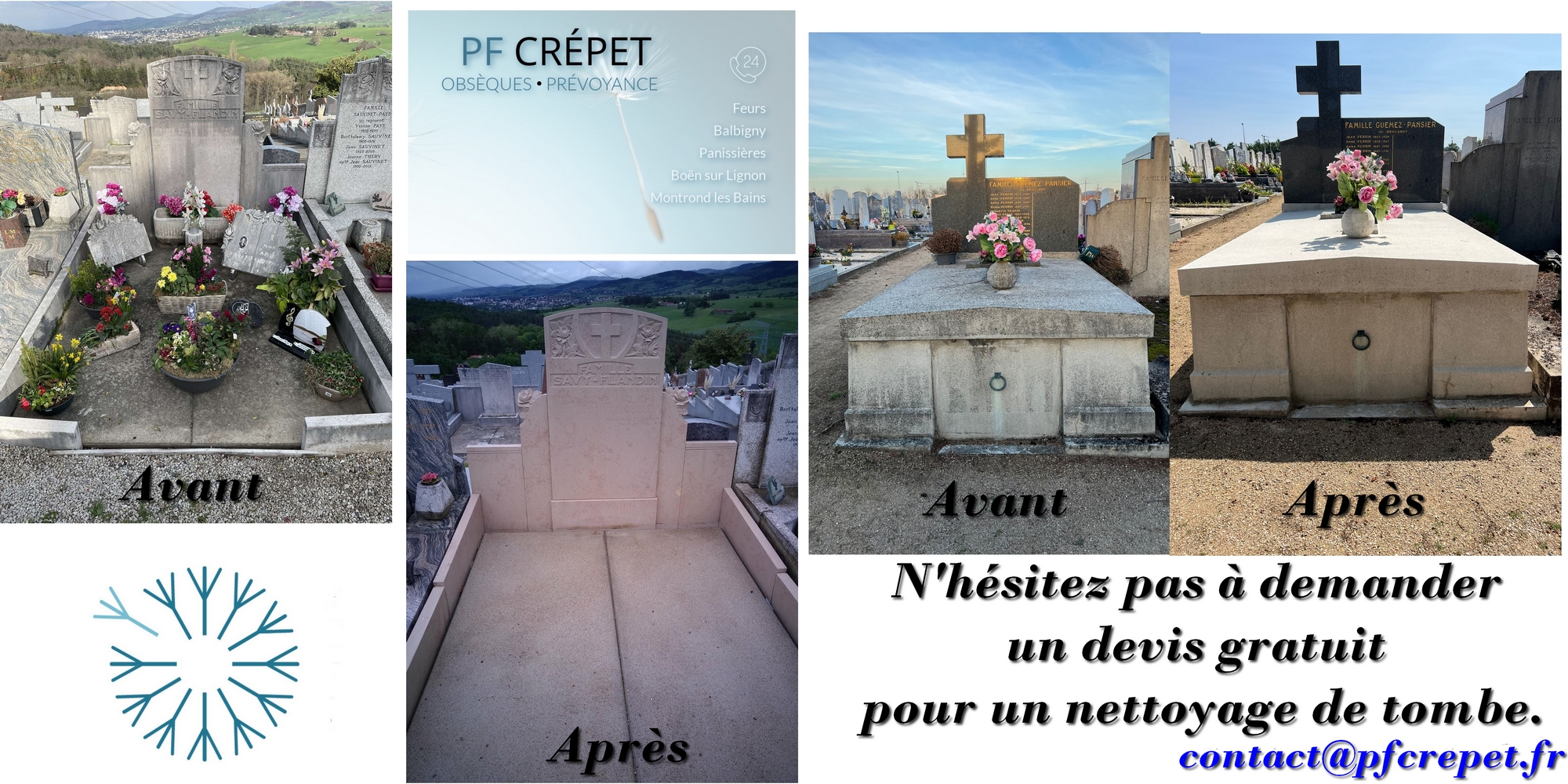 nettoyage de tombe